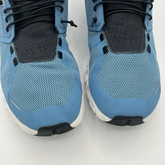 On Cloud 5 Running Shoes Mens Size 12 Niagara Blue Black Sneakers 59.98915 - Picture 5 of 9